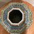 Antique Chinese Porcelain Ginger Jar With Molded Raised Eight Immortals on Wood Base For Sale - Image 11 of 12