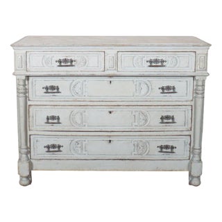 French Painted Oak Commode, 1860s For Sale