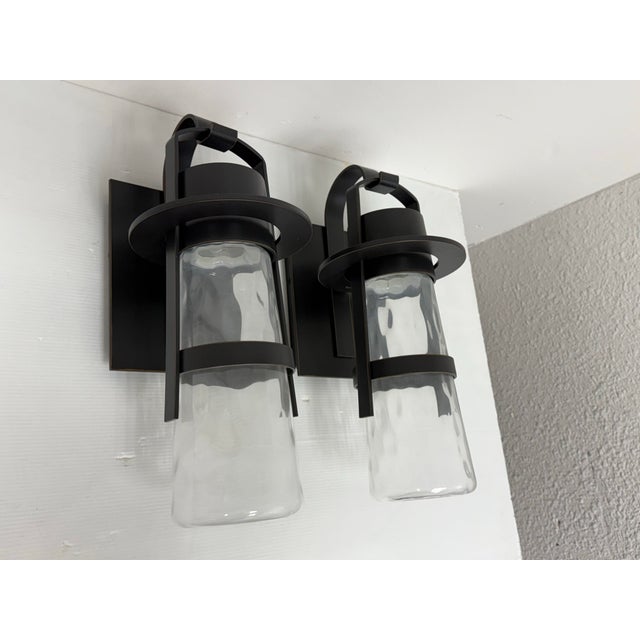Modern Forms Balthus Outdoor Sconces, Pair For Sale - Image 4 of 12