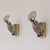 Italian Gothic Style Hand-Shaped Wall Sconces in Brass and Metal by Gio Ponti, 1970s, Set of 2 For Sale - Image 3 of 16