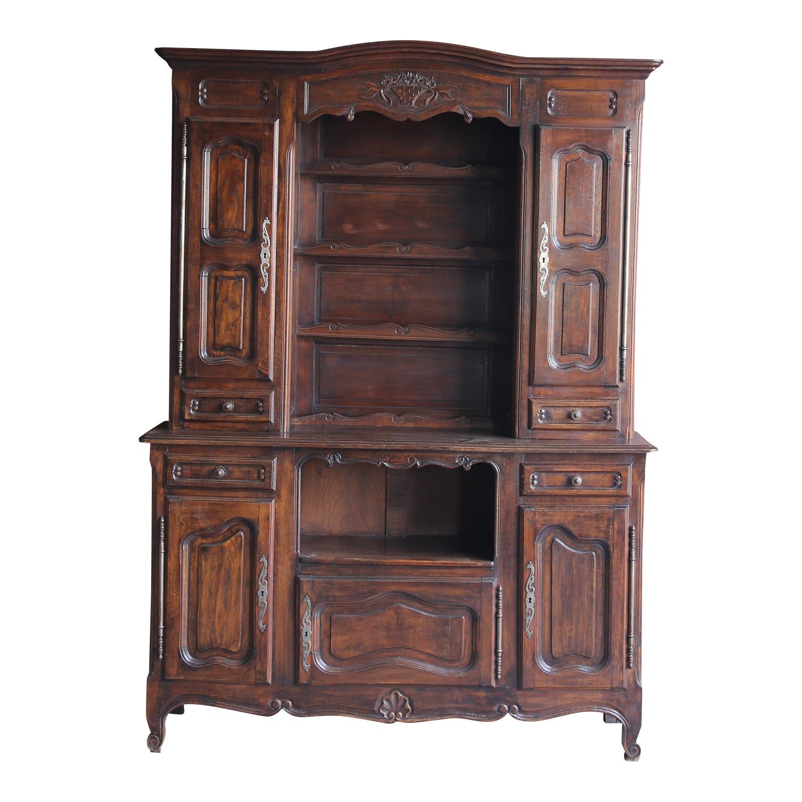 Antique French Provincial Hutch China Chairish