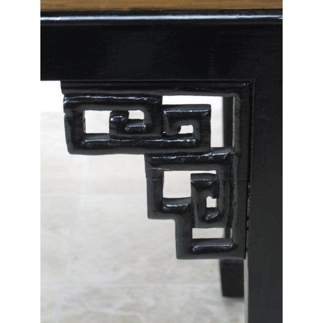 Gilded Chinoiserie Style Side Table For Sale - Image 11 of 13