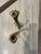 Pair of Solid Bronze Vintage Candlesticks For Sale - Image 4 of 12