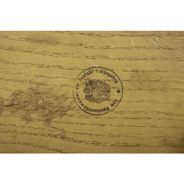 High Antique Gilded Wood Floor Chandelier, 1700s For Sale - Image 18 of 18