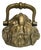 Antique English Brass Lion Head Door Knocker For Sale - Image 6 of 10