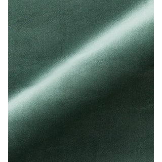 The House of Scalamandré Torino Velvet Fabric, Spruce For Sale