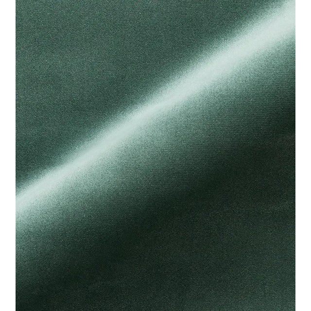 The House of Scalamandré Torino Velvet Fabric, Spruce For Sale