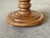 Round Sculptural Pine Pedestal Table, Denmark, 1970s For Sale - Image 10 of 11