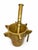 Rustic 1980s Authentic Moroccan Brass Mortar and Pestle For Sale - Image 3 of 4
