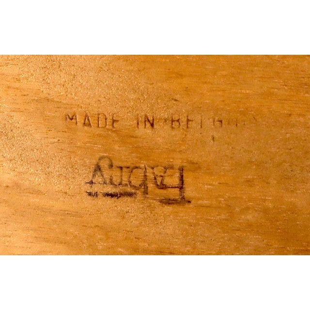 Rare Set of Three Nesting Table in Rosewood & Birch by Erno Fabry For Sale - Image 6 of 13