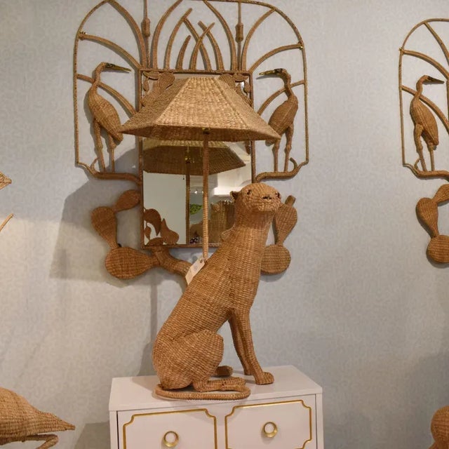 2020s Mario Lopez Torres Large Cheetah Lamp For Sale - Image 5 of 9