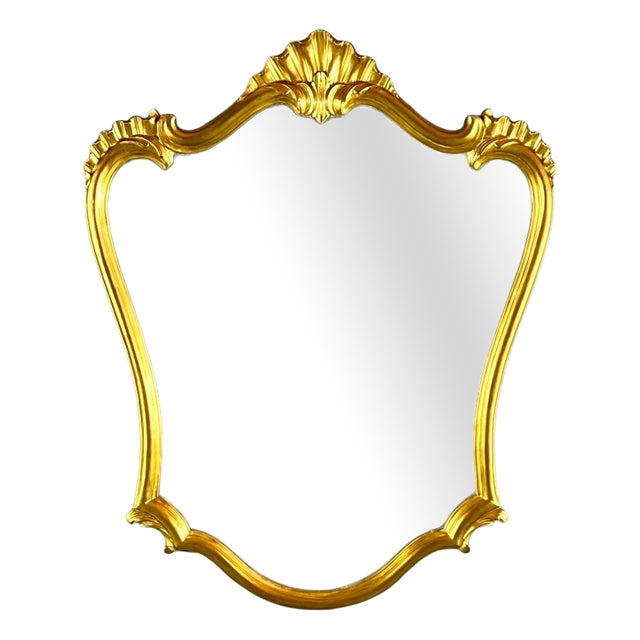 20th Century Rococo Style Mirror For Sale