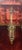 Traditional Vintage, Brass and Blown Glass, Hurricane Wall Sconces, With Smoke Bells, by Chapman - Pair For Sale - Image 3 of 12