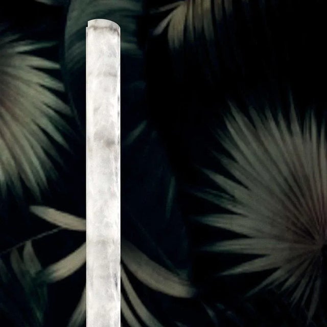 Zeus Emperador Marble Floor Lamp by Alabastro Italiano For Sale - Image 4 of 7