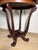 Brown Art Nouveau Oak Pedestal Side Table, Early 20th Century For Sale - Image 8 of 12