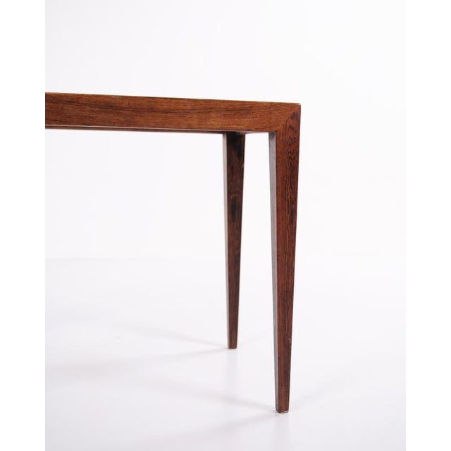 Model 41B Side Table in Rosewood by Severin Hansen for Haslev Furniture, 1960s For Sale - Image 10 of 13