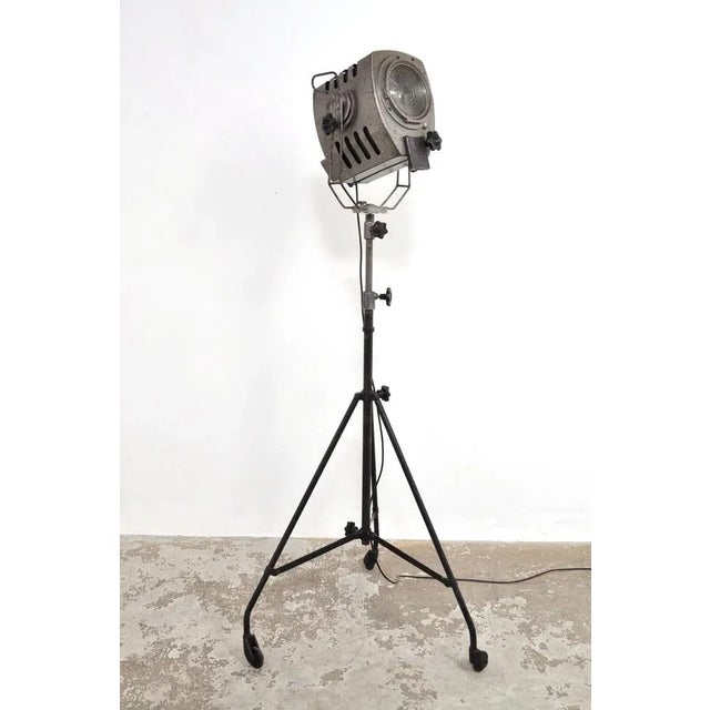 Black Theater Spotlight on Stand, 1970s For Sale - Image 8 of 13