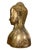 Buddha Bust Brass/Bronze Silvered Nepal Tibet Yoga Meditation Decor 6.75" For Sale In San Francisco - Image 6 of 9