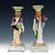 Pair of English Pearlware Cupid and Torchbearer Figural Candlesticks, Attributed to Neale & Co. Or Wilson For Sale - Image 4 of 8