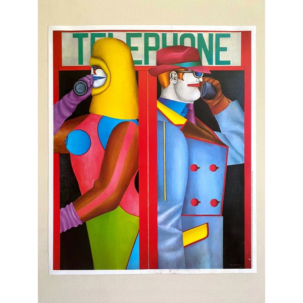 richard-lindner-vintage-1980-