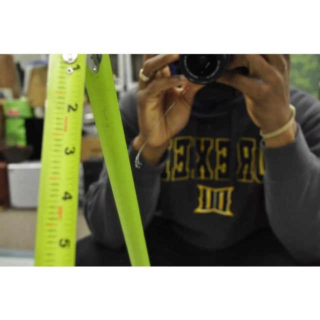 Vintage Italian Provincial Hollywood Regency Cream & Gold Scalloped Wall Mirror For Sale - Image 9 of 11