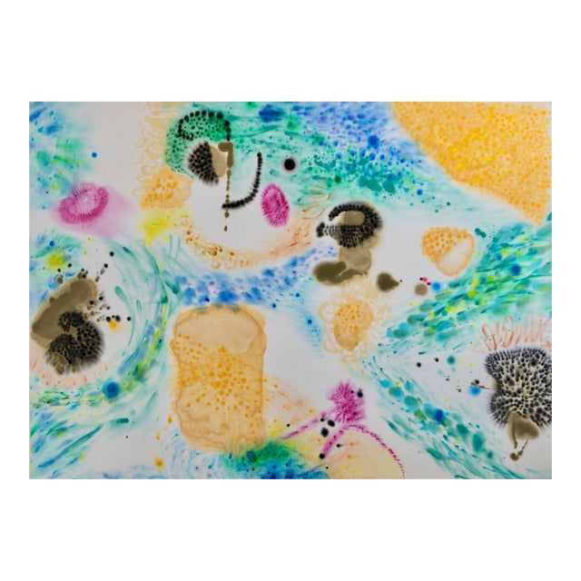 Contemporary Abstract Acrylic on Canvas "The Origins of Form" by Jessica Snow For Sale