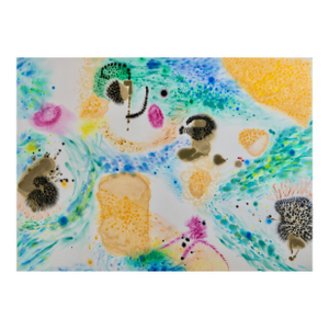 Contemporary Abstract Acrylic on Canvas "The Origins of Form" by Jessica Snow