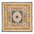 Uzbek Suzani Textile Wall Art, 3'10'' X 4'4'' For Sale
