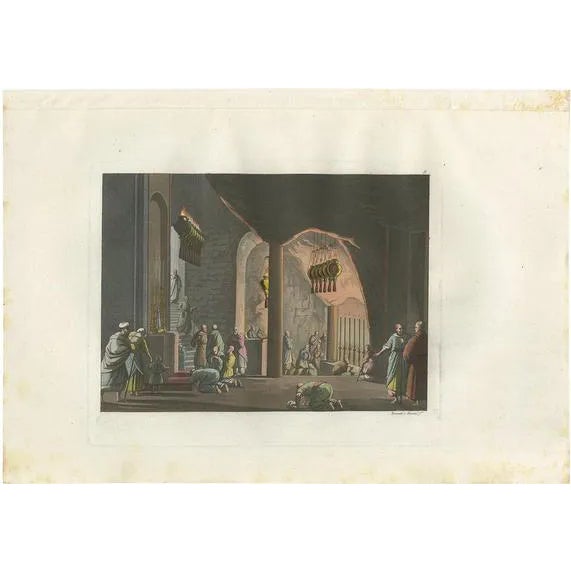 Ferrario, The Church of Bethlehem, 1831, Print For Sale