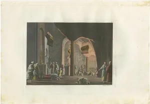Ferrario, The Church of Bethlehem, 1831, Print