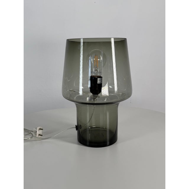 Glass Muuto Cosy in Grey Table Lamp in Glass from Harri Koskinen, 2000s For Sale - Image 7 of 7