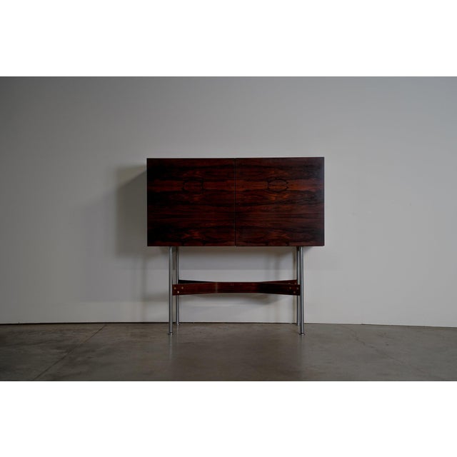 Wood Vintage Dutch Rosewood Cabinet by Rudolf Bernd Glatzel for Fristho, 1956 For Sale - Image 7 of 7