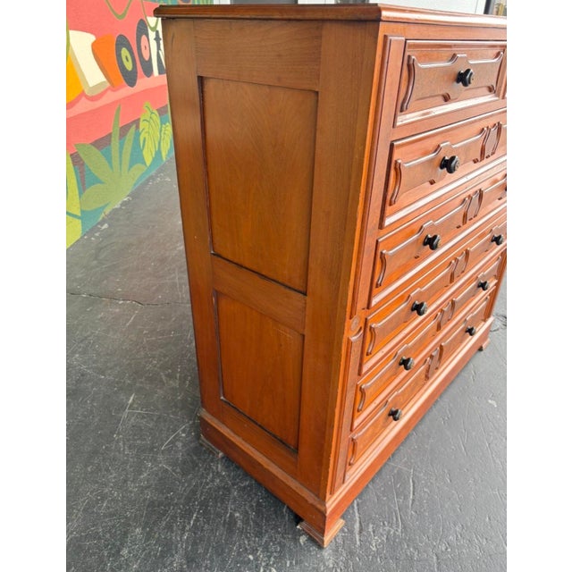 Early 20th Century Antique Lockside Chest For Sale - Image 5 of 16