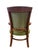 Late 20th Century Vintage Fairfield Furniture Modern Green Occasional Chair For Sale - Image 5 of 11