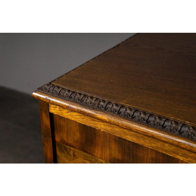 Art Nouveau Highboard in Birch For Sale - Image 13 of 18