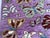 Qashqai Butterfly Design Runner, Lilac Purple, 2'9" X 9'7" For Sale - Image 4 of 12