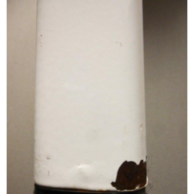 Metal Vintage Stool with Backrest, 1980s For Sale - Image 7 of 8