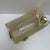 Midcentury Gold Toned Metal Mesh Tissue Box For Sale - Image 9 of 11