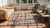 Brown 1930s Multicolor Checks Abstract Antique American Hooked Rug 5'10" X 6'0" Handknotted Wool Carpet For Sale - Image 8 of 9