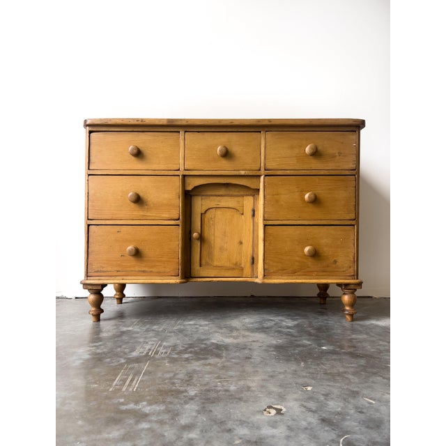 Mid 19th Century 19th Century Pine Yorkshire Sideboard For Sale - Image 5 of 11