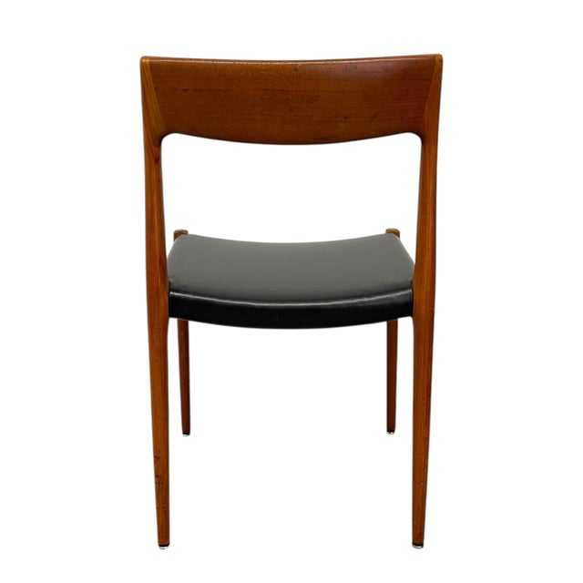 Mid-Century Modern Danish Mid Century Modern Dining Chair by j.l. Møller For Sale - Image 3 of 9
