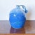 Blue Vintage Hand Thrown Studio Pottery Jug in Shades of Blue With Twisted Handle, Signed For Sale - Image 8 of 8