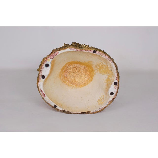 Small Gold Side Table, Italy, 1970s For Sale - Image 6 of 7