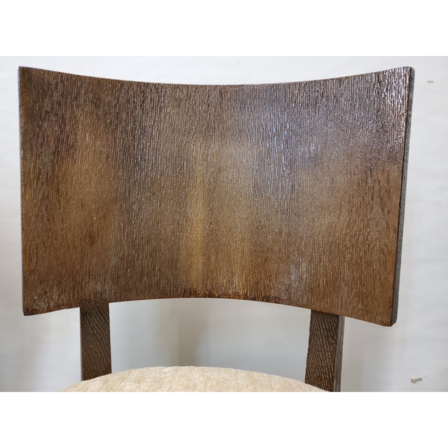 Early 20th Century Set of Four Belgian Constructivist Dining/Side Chairs Attributed to De Coene Frères "Teniers No. 904 For Sale - Image 13 of 18