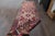 1970s Vintage Handmade Wool Cotton Red Runner Rug For Sale - Image 9 of 11