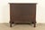 Berkey & Gay Antique English Jacobean Carved Walnut and Burl Wood Bar Cabinet or Server, Circa 1920s For Sale - Image 13 of 15