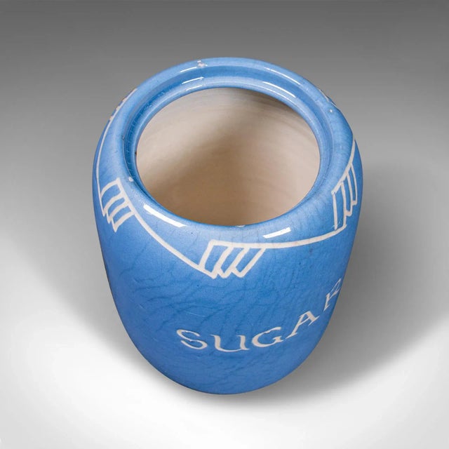 1930's Set of 5 Vintage Kitchen Canisters For Sale - Image 9 of 12