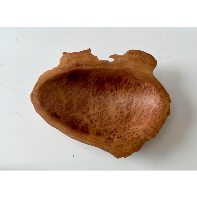 Australian Eucalyptus Burl Wood Bowls Brutalism Style, a Pair For Sale - Image 4 of 12