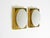 Mid-Century Modern Vintage Brass Wall Lamps by Rolf Krüger for Heinz Neuhaus Leuchten, 1970s, Set of 2 For Sale - Image 3 of 18