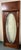 Ornately Carved Wood Door With Beveled Oval Glass For Sale - Image 15 of 16